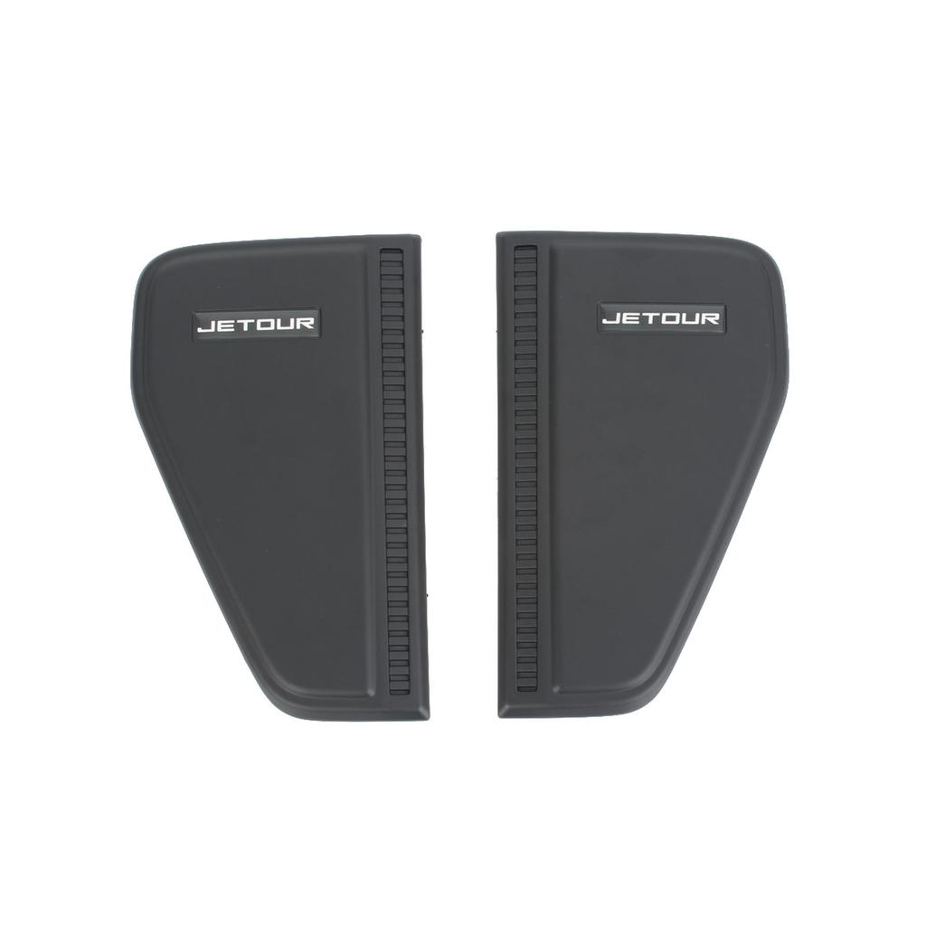 Compatible Front and Side Emblem Trim Decorations for 26 Jetour Traveler Models.