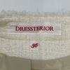 DRESSTERIOR 085-46001 White Fringed Tweed Jacket Jacket 36 whiteUsed