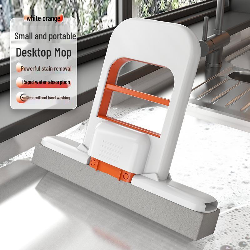 Freihändiger Mini-Mopp: Saugfähiges Mehrzweck-Reinigungswerkzeug für Zuhause & Badezimmer