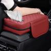 Universal Car Armrest Cover Elbow Rest Arm Rest Protector Mat Car Armrest Pad with Tissue Box  Auto