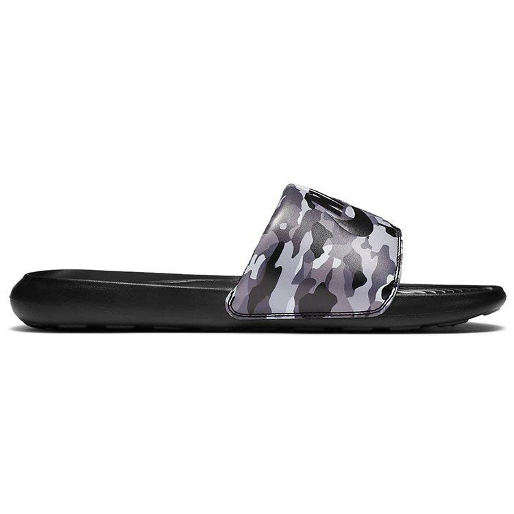 Nike Ciabatta Stampata Victori One 'Camo Nero Grigio' CN9678-001