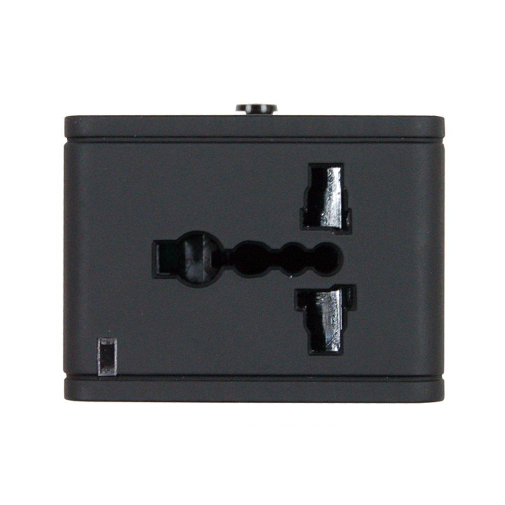 Kashimura International Adapter Plug, A/C/O/BF Type, 2 USB 2.1A, NTI-153