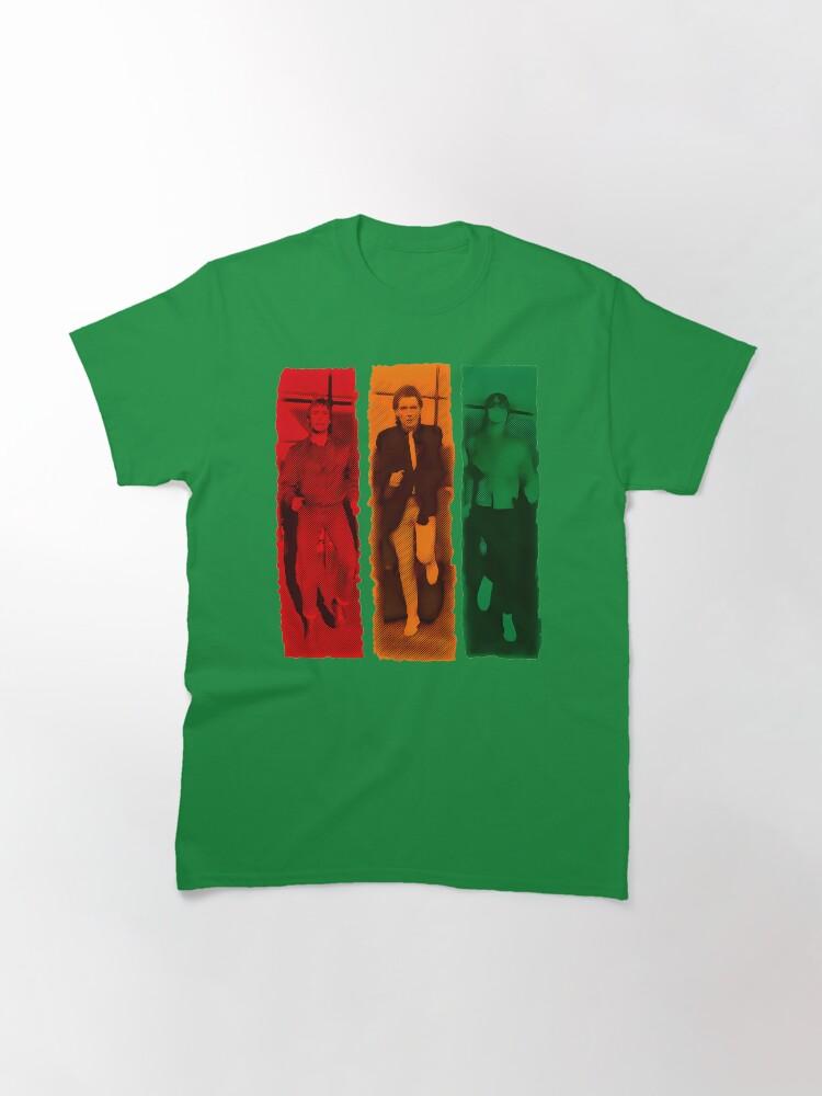 The Action The Three Color Panels Action Art Classic T-Shirt