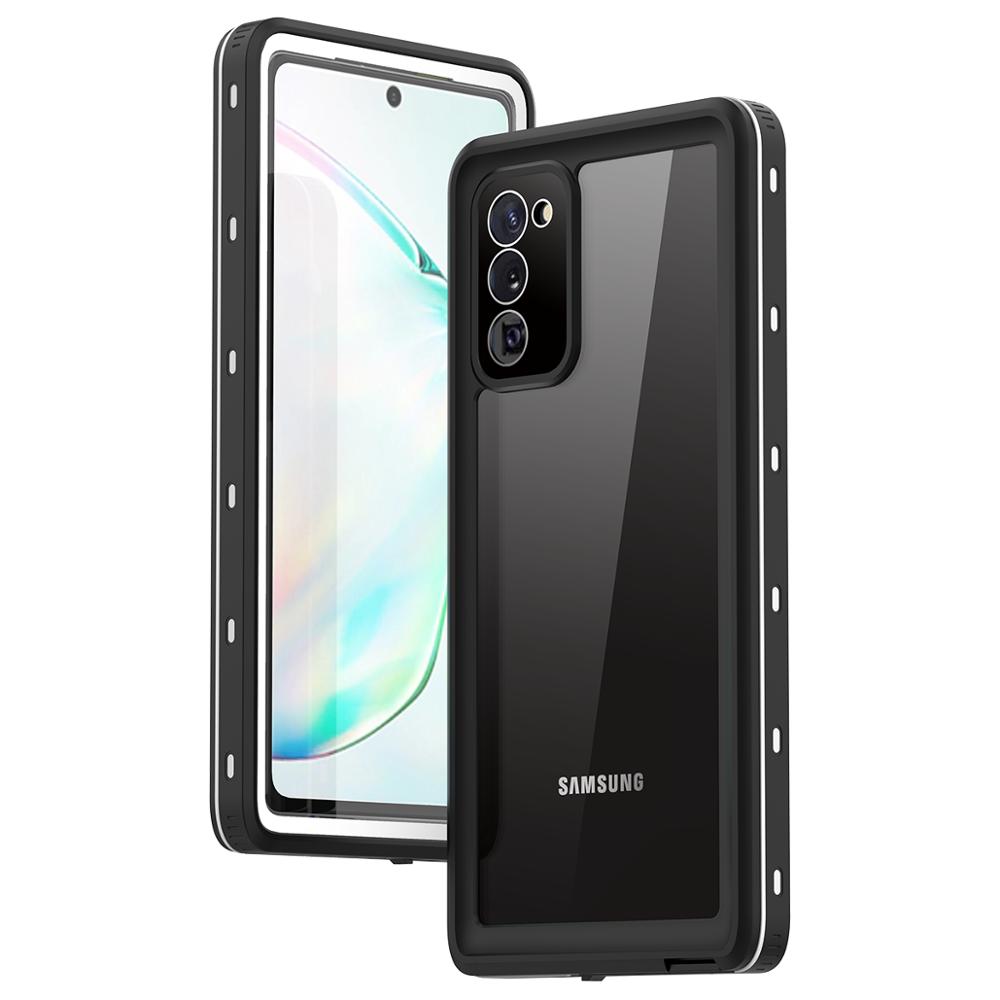 

Водонепроницаемый чехол для Samsung Galaxy S21 Ultra Plus Note 20 Ultra 5G, мягкий прозрачный пылезащитный чехол для дайвинга на 360 градусов, полный чехол для телефона Fundas For Samsung S21