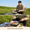304 Stainless Steel Non-Stick Wok Frying Pan for Pan-Frying Steak, Three-Layer Steel