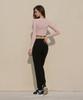 Debiweeo Point Twist Crop Top Devi-T0078-Salmon Pink