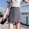 Women's Irregular High-Waist A-Line Skirt - Spring/Summer 2025 Bodycon Style, Anti-Exposure, Professional Casual Wear