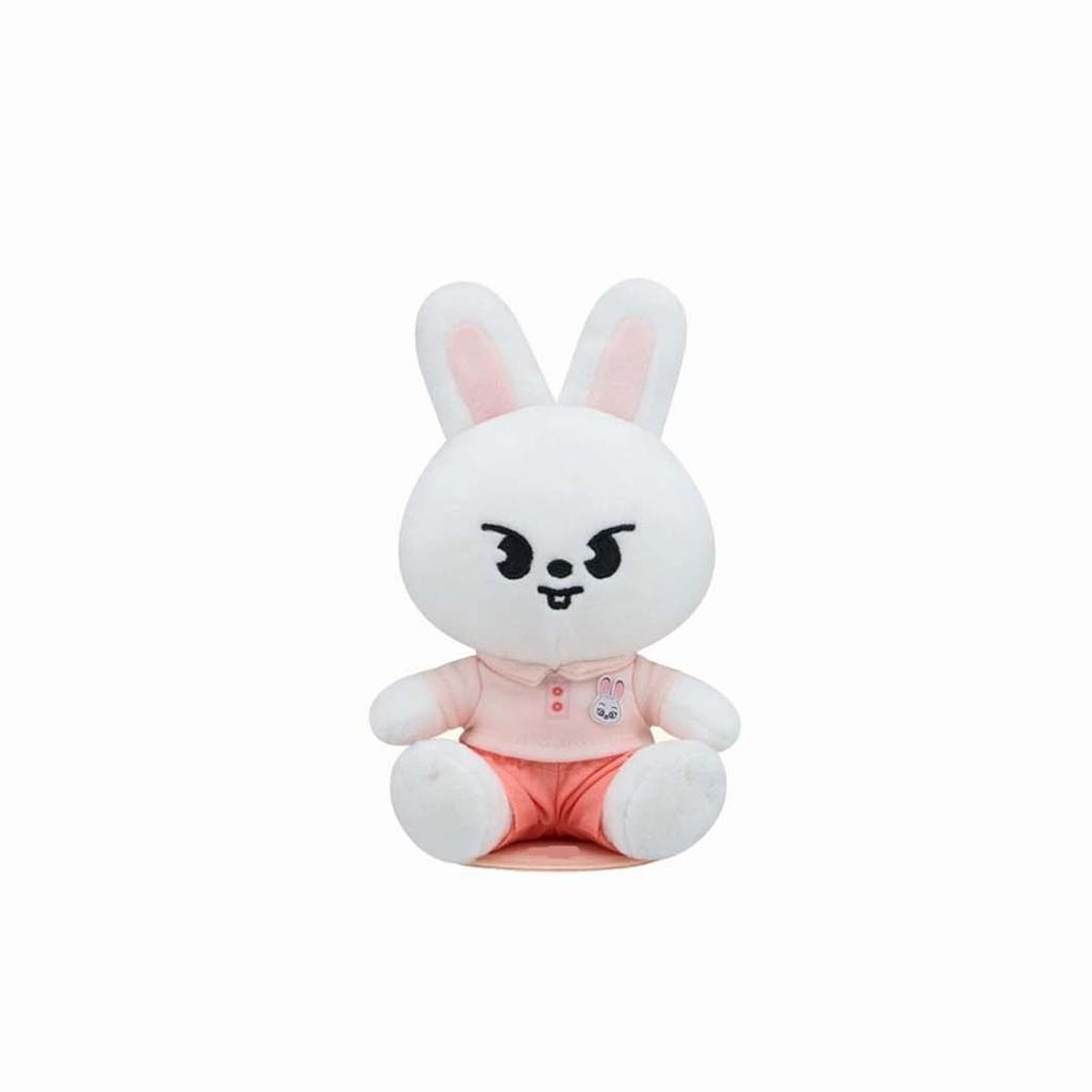 Plush Stuffed Animal Toy Soft Fabric Sitting Character Doll with Detailed Stitching and Embroidered Facial Features for Kids and Collectors