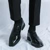 Men's Shoes Large Size New Leather Shoes Fashion British Style Casual Leather Shoes Trend Business Dress Shoes