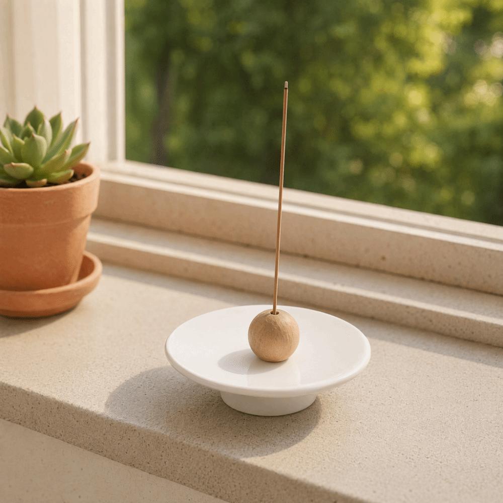 Resin Aromatherapy Censer Stable Base Fragrance Tray Modern Incense Holder Home Decoration