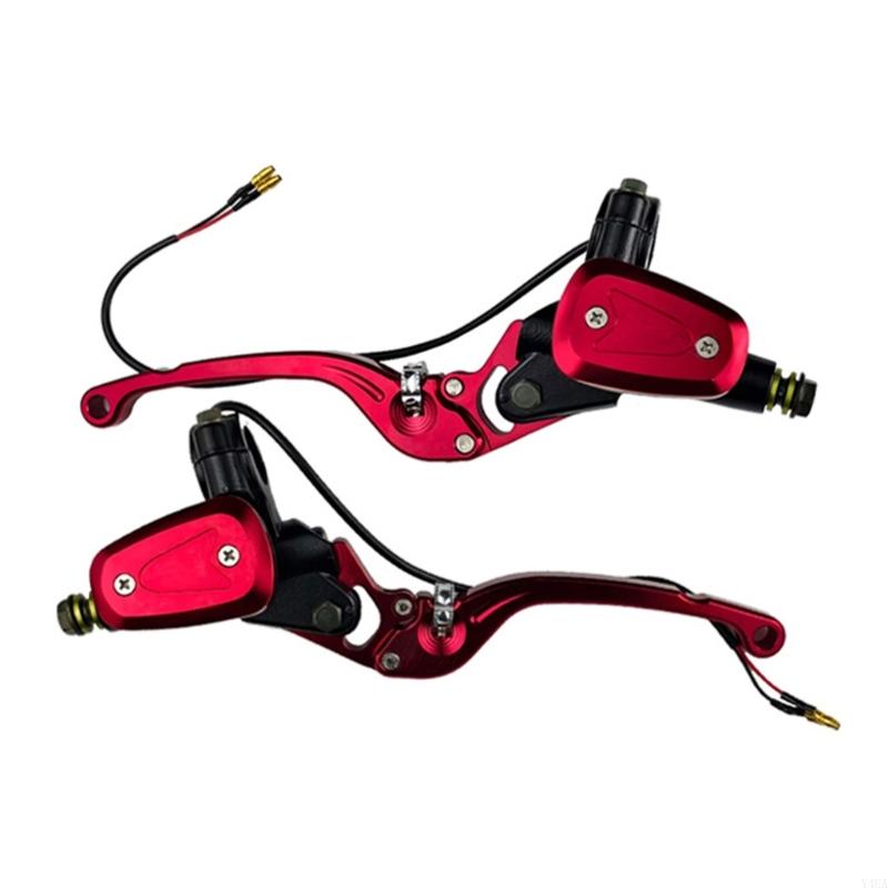 Y4UA Motorcycle Brake Cylinder Lever, Handle Brake Cylinder Clutch Lever,Hydraulic Brake Clutch
