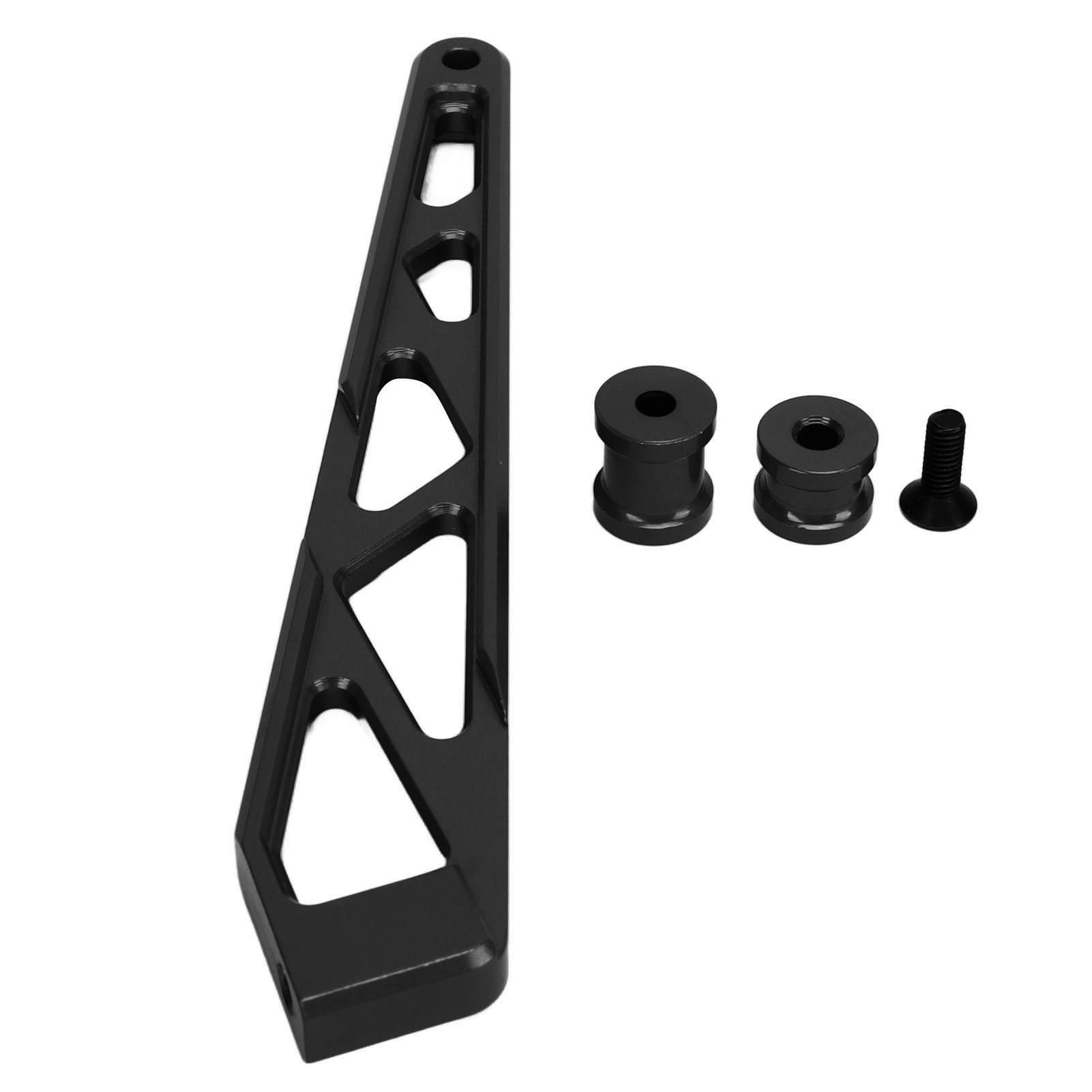 

RC Rear Chassis Brace Aluminum Alloy RC Rear Chassis Brace Bracket Replacement Parts for ARRMA 1 7 1 8 чорний