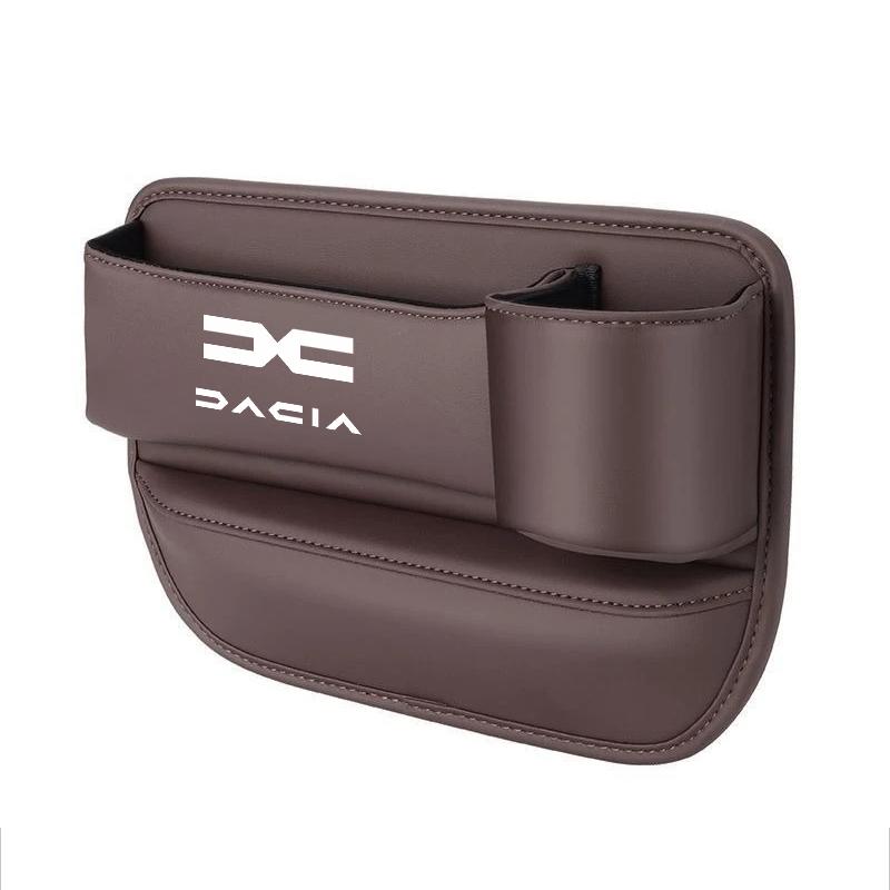 BGS1 Car Seat Gap Water Cup Holder Side Organizer Pocket For Dacia Logan Sandero Duster Lodgy Spring Jogger Dokker Stepway Bigster