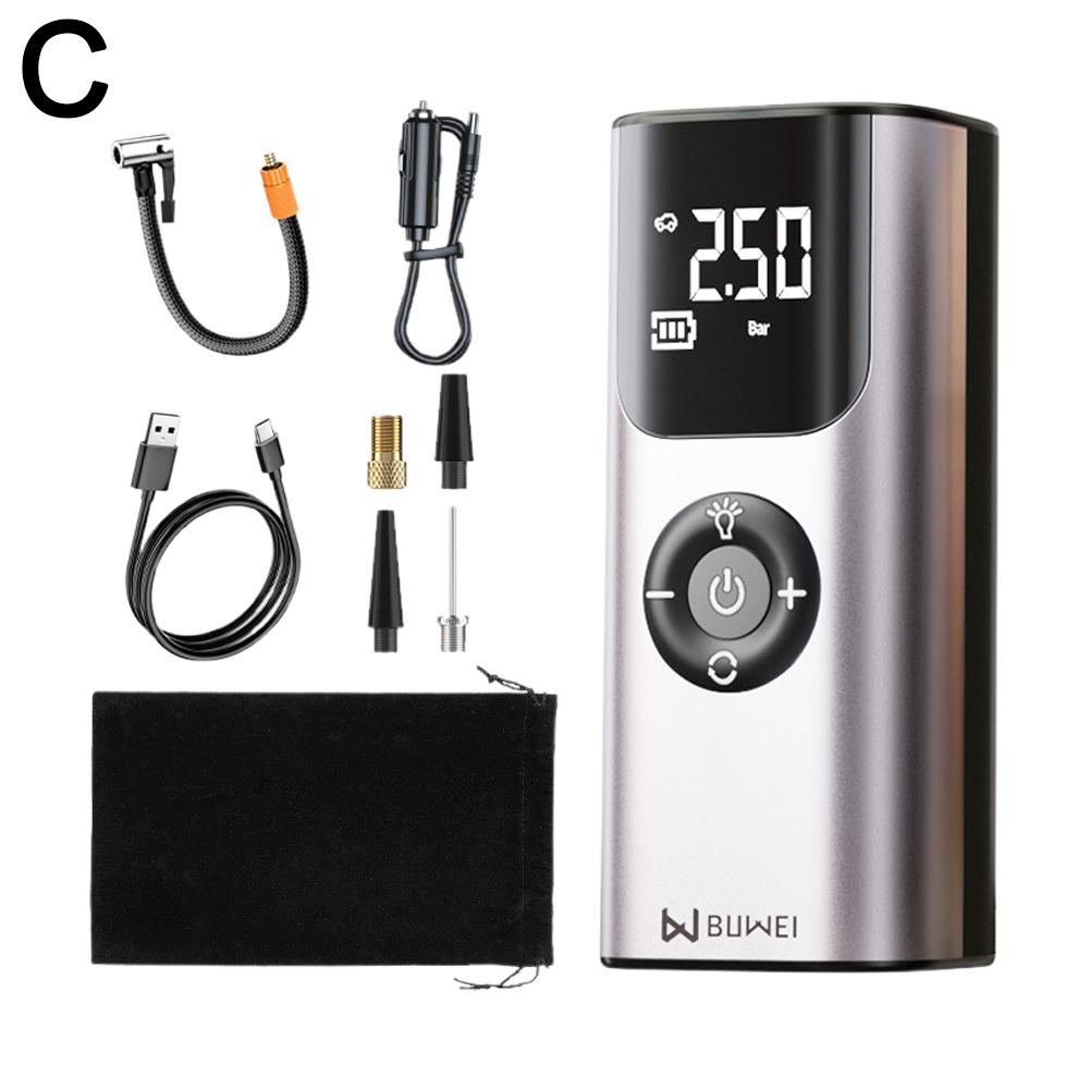 Car Inflator Tire Pump Portable Car Air Compressor for Motorcycles Bicycle Boat Tyre Inflator Digital Auto Inflatable