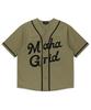 MAHAGRID Serif Logo Baseballshirt Beige(Mg2Fmmw346A)