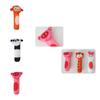 Cute Animal Bell Rattle Plush Toy For Soothing And Visual Development Of Newborns