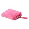 Small Travel Jewelry Case 5 Compartments Portable Mini Jewelry Box with Tassel Zipper Soft Velvet Organizer Pouch for Rings Bracelets Bangles Cards