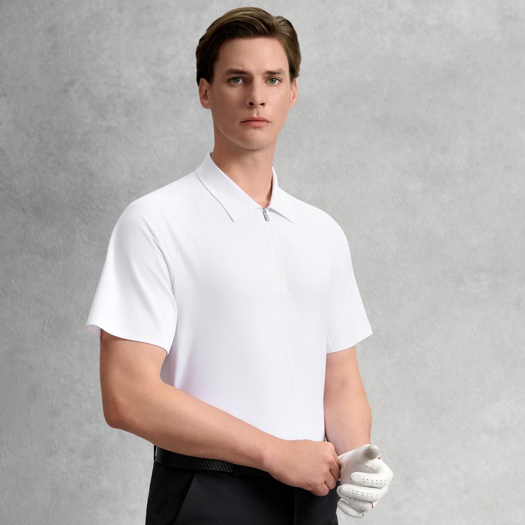 FILA Golf Series Contact Cool Simple Business Casual Polo Shirt Men tops A11M635135FWT