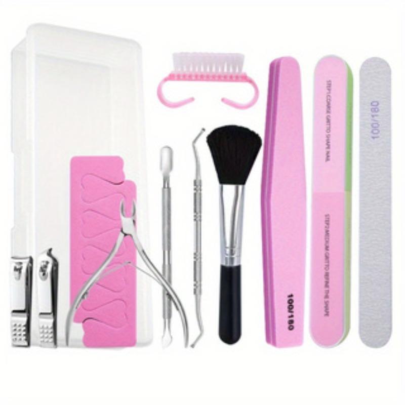 7/9pcs Manicure Tool Set Full Set of Manicure, Toenail Removal, Dead Skin Clipping, Nail Tool, Matte Strip, Dead Skin Push