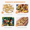 30 Stück Mini Scharnier Kleine Scharniere Miniatur Holzpuppenhaus Kiste Kupfer Schmuckkästen
