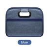 Portable Foldable Car Storage Box Automotive Trunk Organizer Collapsible Vehicle Storage Container Travel Storage Bag