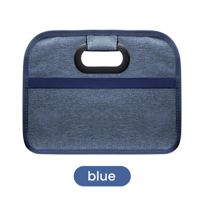 Portable Foldable Car Storage Box Automotive Trunk Organizer Collapsible Vehicle Storage Container Travel Storage Bag