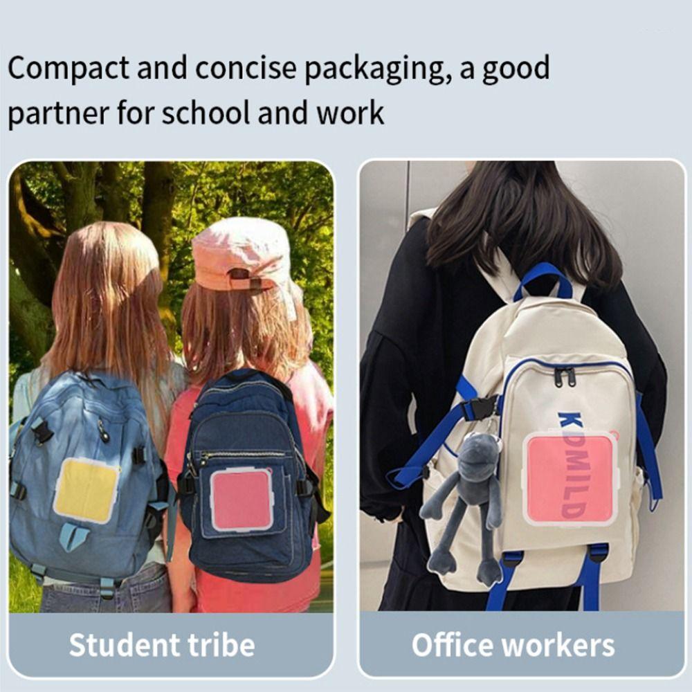 Household Sandwich Storage Box Portable Lunch Food Container Sandwich Holder Kitchen Supplies