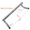 Fixed Gear Bikes Handlebar, Bent Bar Sturdy High Performance Direct Replaces Cycling Accessories