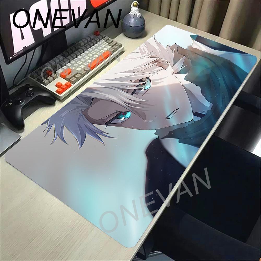 Japan Cool Anime Mouse Pad Laptop Black And White Keyboard Rug PC BLEACH Gamer Cabinet Desk Mat XXL Rubber Anti Slip Mousepad