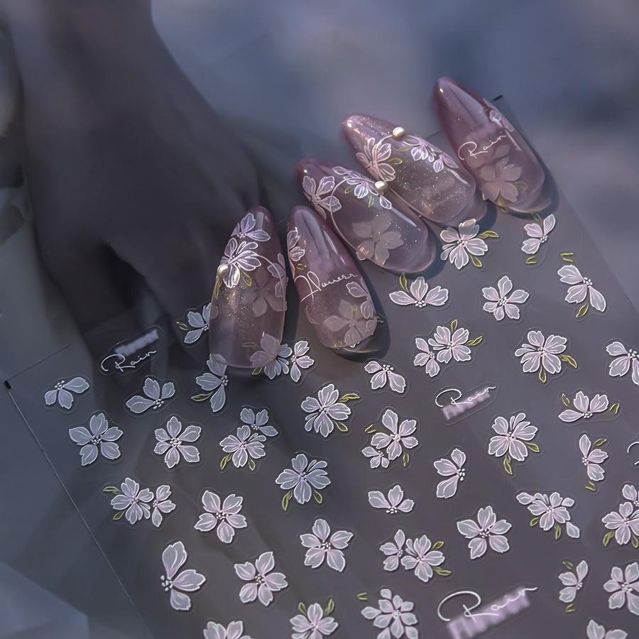 Тонкие прочные наклейки для ногтей Begonia. Изготовление креативных декоративных наклеек — фото 3