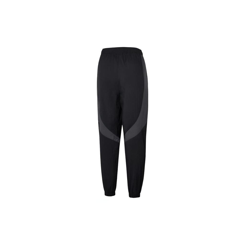Jordan Color Block Design Middelhoge Taille Trekkoord Geweven Gebreide Sportbroek Herenbroek Zwart FN5851-010