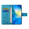 For Honor 400 Pro 5G (Global) Case Wallet Stand Imprinted Butterfly Flower PU Leather Phone Cover