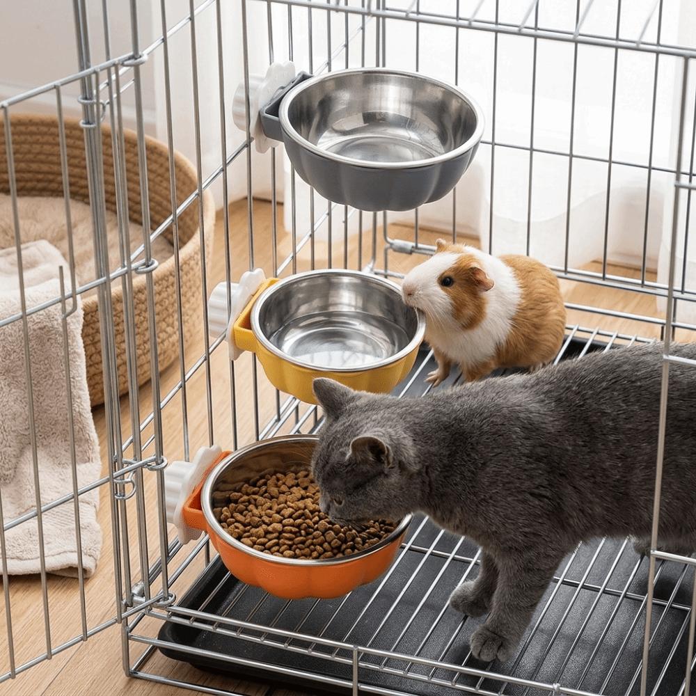 

Pumpkin Shape Food Safe Metal Bowl Metal Pumpkin Shaped Bowl Pet Hanging Bowl Guinea Pig Feeding оранжевый