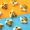 Hairhoop Brooch Appliques Cartoon Honeybee/Ladybugs Flatback Sticker for Handmade Headbands Craft Project Hairclip Decors