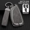 Zinc Alloy Genuine Leather Auto Key Fob Cover Fit For Chevrolet Tahoe Suburban Fit For Gmc Yukon Fit For Buick Envision S Plus Avenir