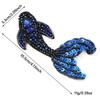 3D Beaded Patches Handmade Cartoon Patches Marine Animal Patches  For DIY Craft & Cloth Decoration