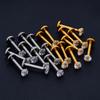 10Pcs ASTM F136 Titanium 18G/16G Internal Teeth Labret Stud CZ Cartilage Earring Helix Tragus Nose Stud Piercing
