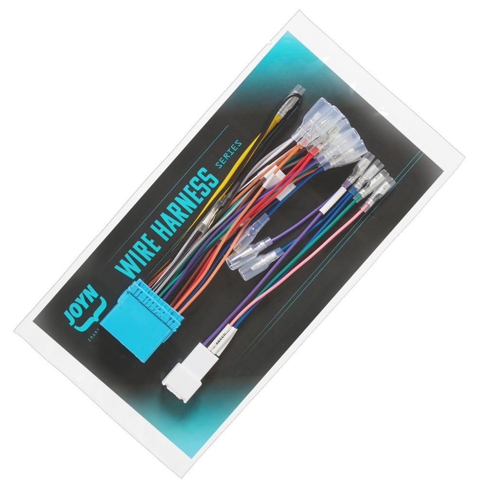 JOYN SZ2005 Audio Harness, Compatible with Suzuki and Honda Cars, 20 Pin/5 Pin Vehicle Speed Wiring Coupler, For Navigation Mounting