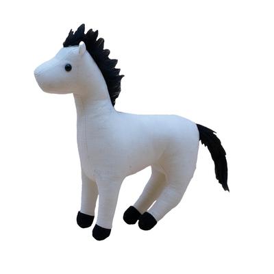Minkštas dažyto ponio drobės lėlė, didelė, 25 x 24 x 8,5 cm, puikiai tinka rašyti, spalvotam popieriui, dovanoms, meno dirbtuvėms, dovanėlėms, atsigavimo dovanoms ir