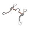 Rose Gold Plated Horse Snaffle Bit Stainless Steel Equestrian Equipment  Artificial Horse Farms
