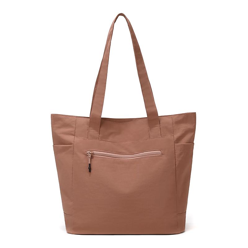 Nylon Bag Women's Large Capacity Tote Bag Student Class Shoulder Bag