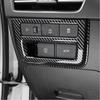 For Hyundai Sonata 2024 2025 Carbon Fiber Headlight Switch Frame Cover Trim