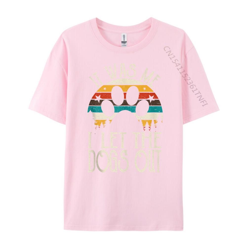 It Was Me I Let The Dogs Out Puppy Luxury Designer Shirts For Men Party