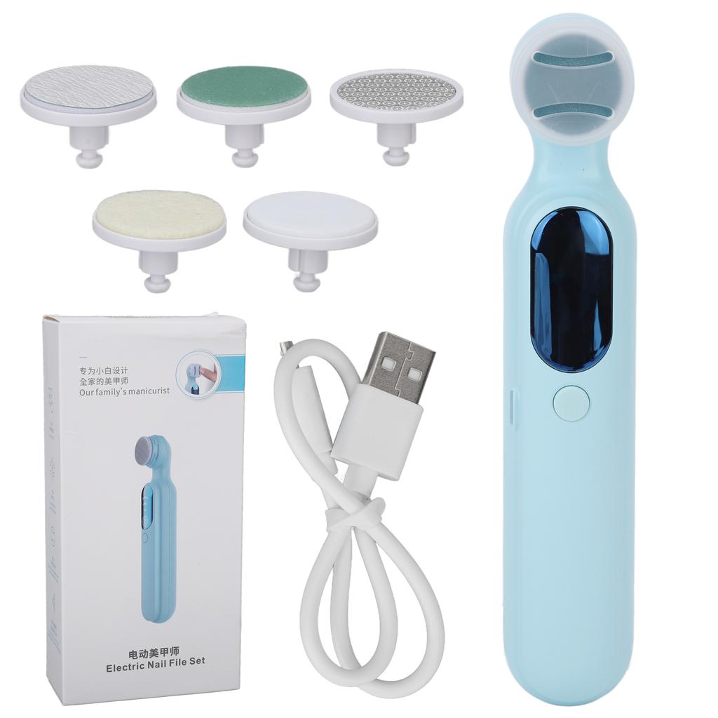 Baby Nail Clippers Double Moon Cover 3 Modes Household Electric Baby Nail Grinder Beauty Tools Baby
