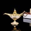 Antique Style Wishing Light Exquisite Crafts Wishing Oil Lamp Pot for Party Ornament Photo Props Collection Souvenir