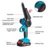 New 6inches Cordless Straw Saw Pruning ChainSaw Garden Tree Logging Trimming Power Tools Compatible 18V Battery