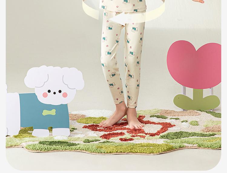 Yingbolun Girls' Autumn Clothes and Pants Set