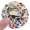 10/30/50/100pcs Classic Animation Family Guy Stickers Funny Anime Graffiti Sticker Scrapbook Phone Suitcase Cartoon Decals Decor