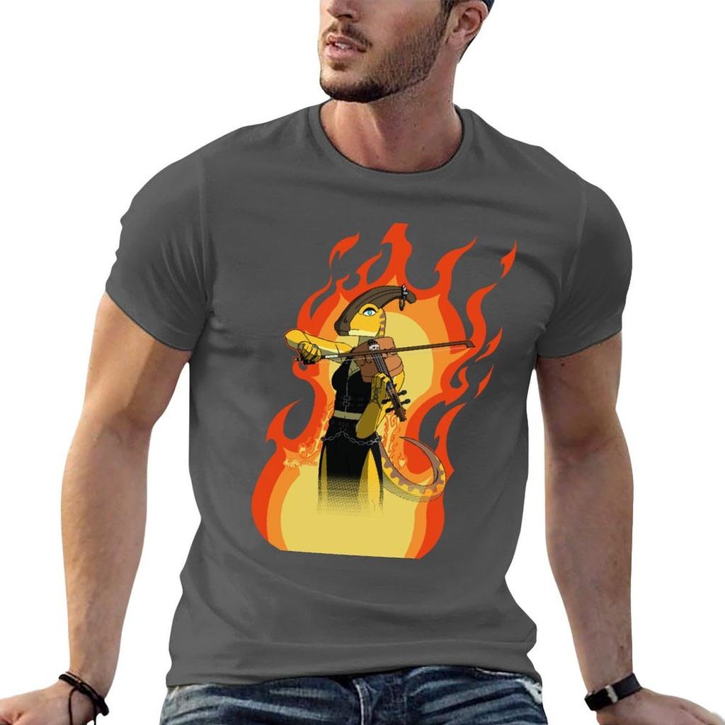 DINOMETAL PARASAUROLOPHUS TShirt T Shirts for Man Graphic Tees Man T Shirts Cotton TShirt