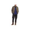Timberland Solid Color Stand Collar Fashion Warm Long Sleeve Jacket Men jackets Army-Green A6JR9-A58